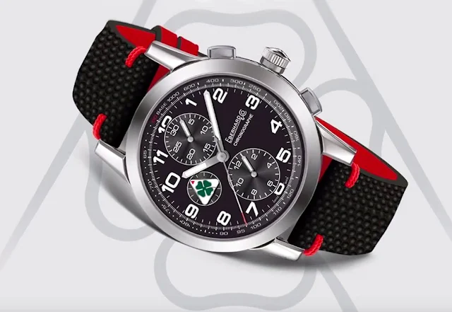 Eberhard "Quadrifoglio Verde” Chronograph Reference 31070