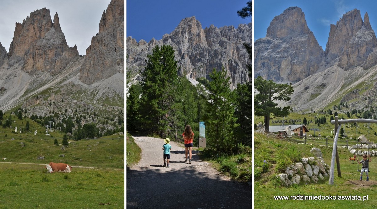 Dolomity z dziećmi szlaki