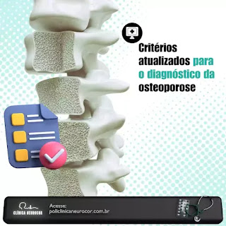 Critérios atualizados para o diagnóstico da osteoporose