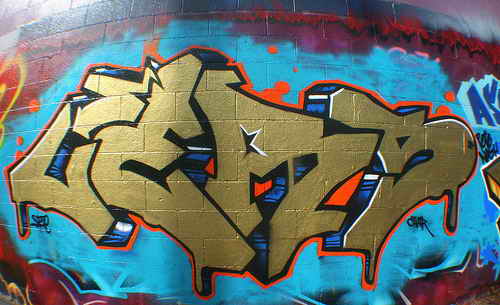 3d graffiti art