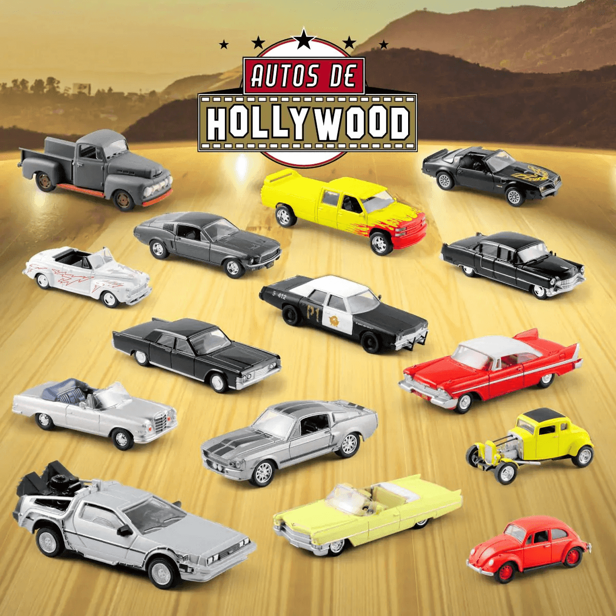 coleccion autos de hollywood 1:43 el tiempo