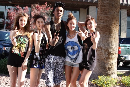 T-ara N4 performs at the Palms Pool in Las Vegas