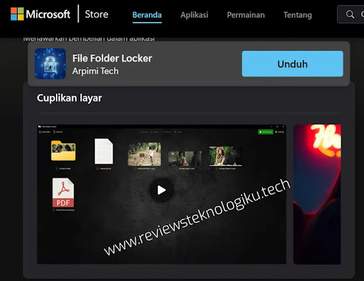 mengunci folder di laptop dengan aplikasi