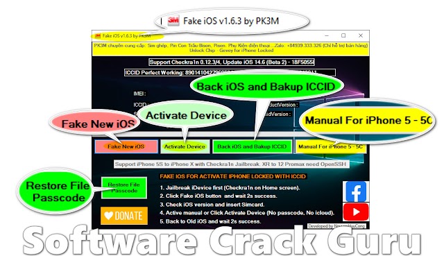 Fake IOS v1.6.3 by PK3M Free Download Added iOS 14.x.x