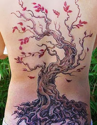 Autumn Tree Tattoo