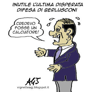 Berlusconi, De Gregorio, corruzione satira vignetta