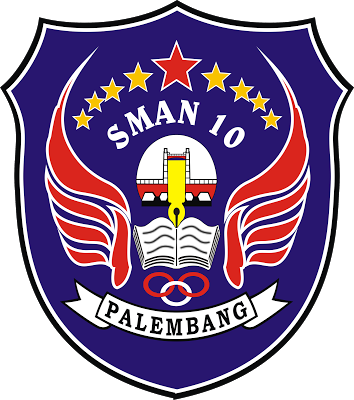 Blogger Shof Lambang SMA Negeri 10 Palembang