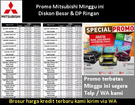 harga kredit mobil mitsubishi xpander lampung brosur