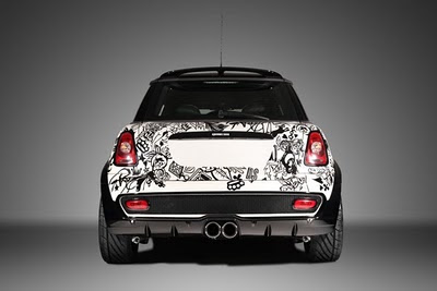 Mini Cooper Car Tribal Airbrush 5