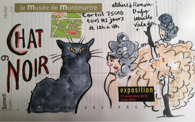 Paris Breakfasts Le Chat Noir Musee Montmartre