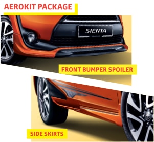 Toyota Sienta Aero Kit