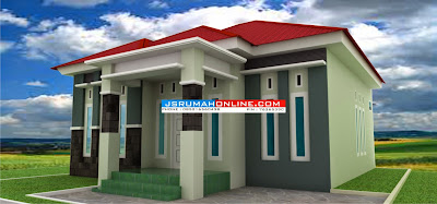 DESAIN KAVLING RUMAH TYPE 85