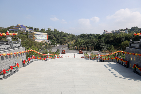 「一貫道祖師紀念館白陽聖廟」世界最高銅鑄圓頂建築天壇在台中