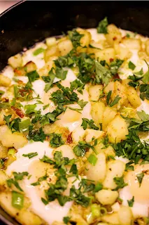 Potato and egg mufrikah