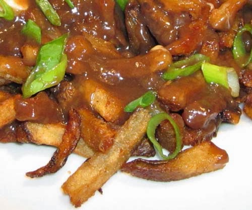 Brown Gravy over French Fries