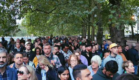 Queen Elizabeth II Funeral London UK