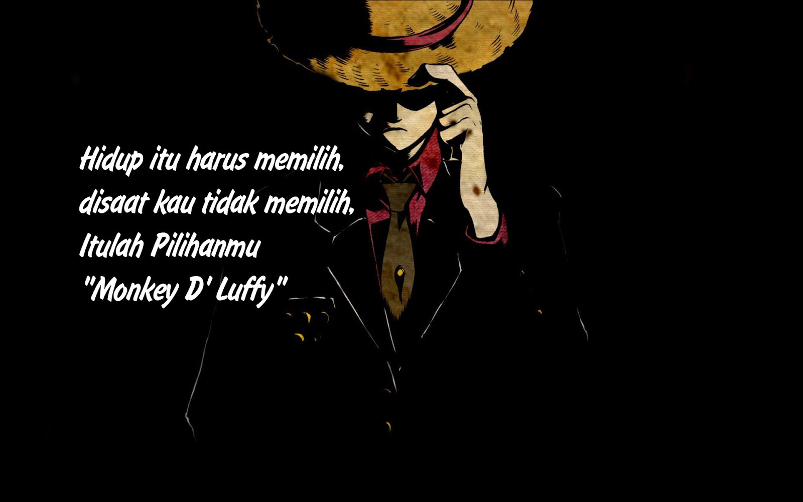 Kata Kata Mutiara One Piece Luffy Cikimmcom