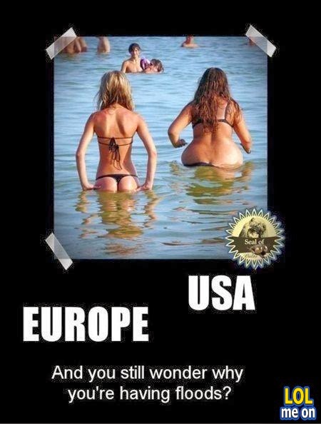and you still wonder why you're having floods