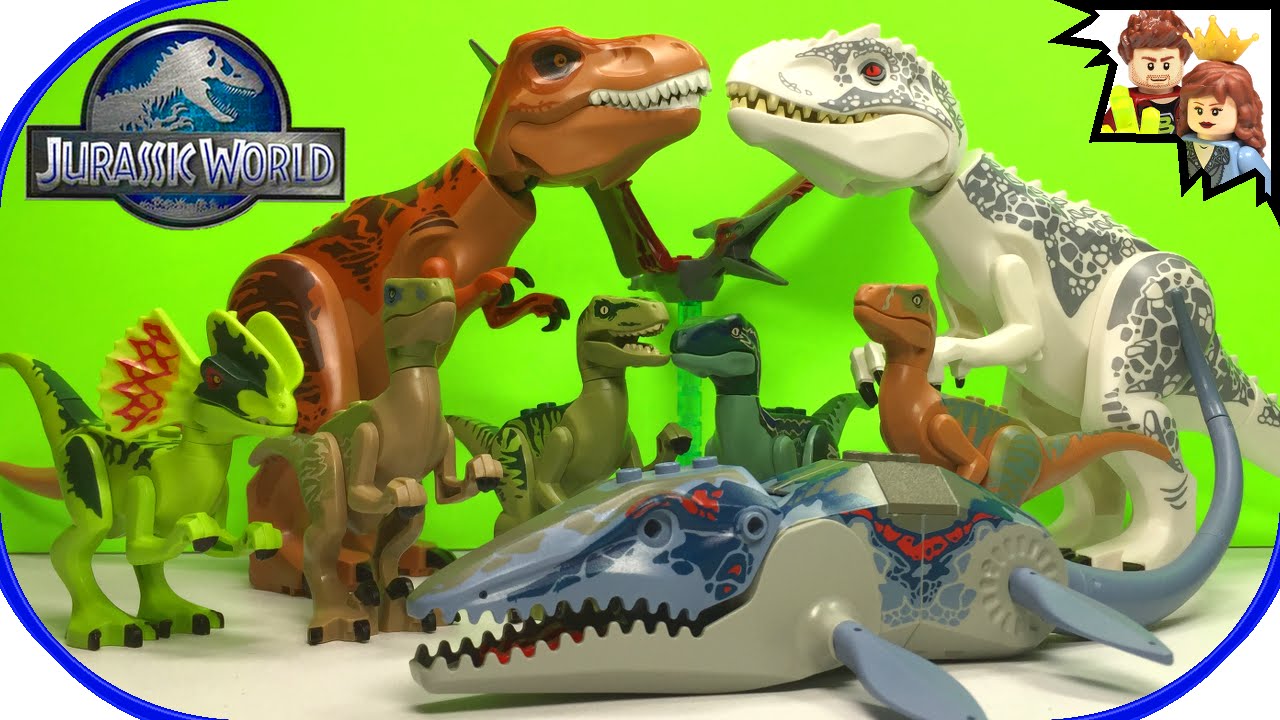 Berbagai Tipe Lego  Dinosaurus  dari Jurassic World Papoyz
