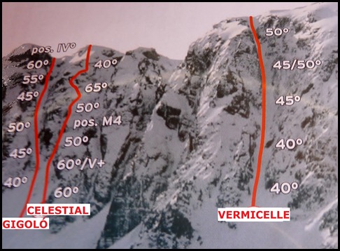 Corredor Gigolo 240m 65º IV (Cambre d'Aze 2750m, Cerdanya, Pirineos) (Omar) 0011