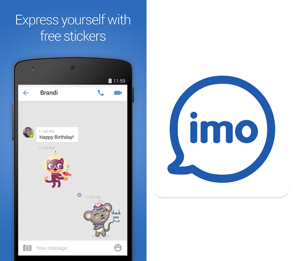 Imo free video calls and chat Apps Apk