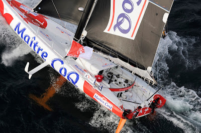 Jérémie Beyou et Maitre Coq se préparent au Vendée Globe