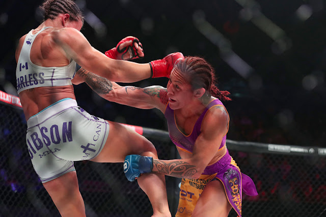 Cris Cyborg Defeats Julia Dudd Bellator 238