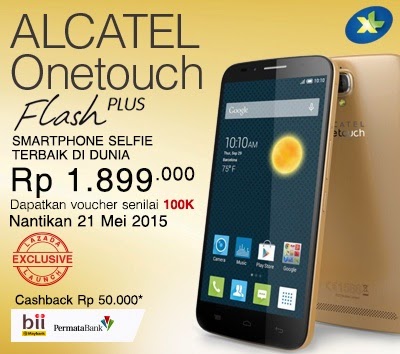 Lazada Tawarkan Alcatel One Touch Plus Terbaru