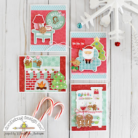 "Mix it Up Challenge" Christmas Cards by @WendySue for @DoodlebugDesign