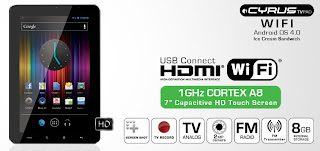 Cyrus TVPad Honey Tablet Android harga dibawah 1.5 juta