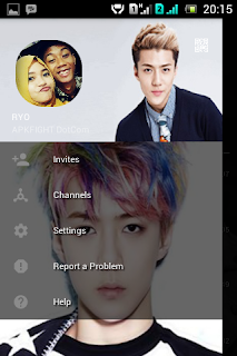 BBM MOD Tema Member EXO v2.13.1.14 Apk Terbaru