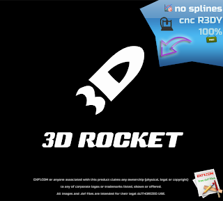 3D Rocket CNC r3dy .dxf