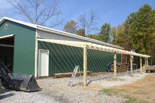 Instant get Lean-to pole barn addition Frank C