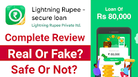 Lightning rupee loan app review