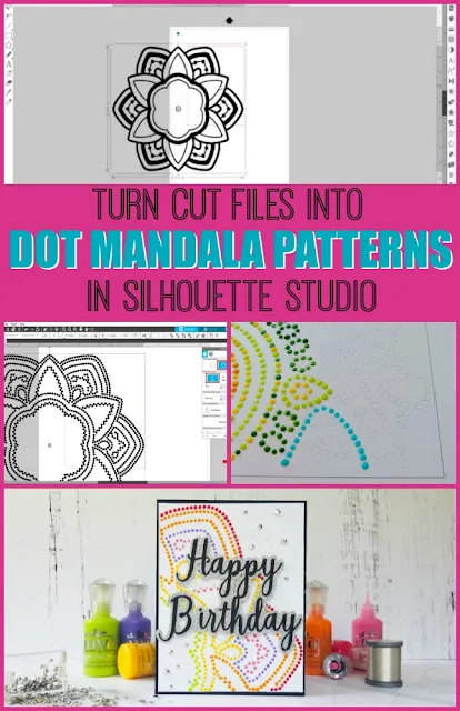 silhouette 101, silhouette america blog, rhinestones, mandalas, silhouette studio design tools