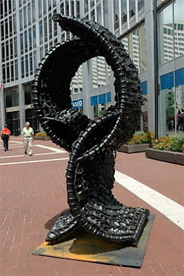 Tires Sculptures Around The World