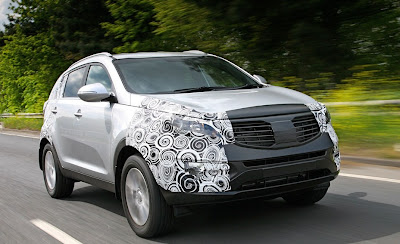 2011 Kia Sportage pictures and official spy
