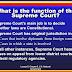 Supreme Court - What Is The Main Job Of The Supreme Court