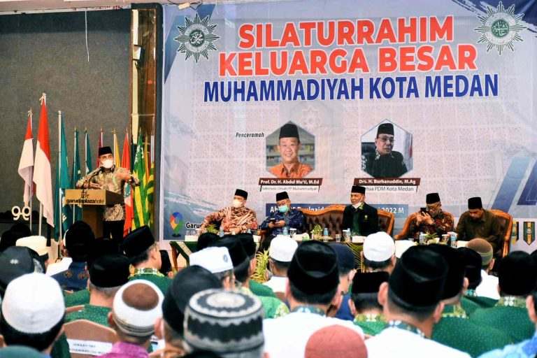 Gubenur Sumut Hadiri Silaturahmi Keluarga Besar Muhammadiyah