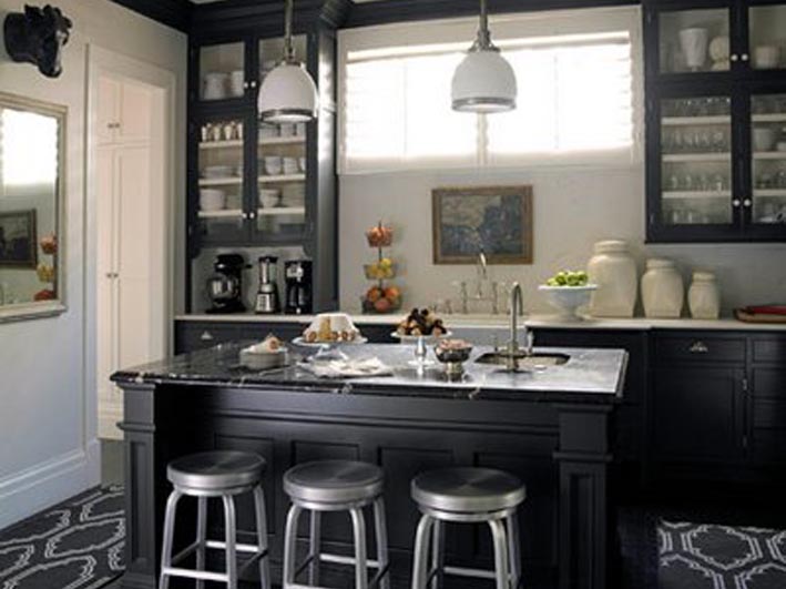 Beaches Bath Black Kitchens 