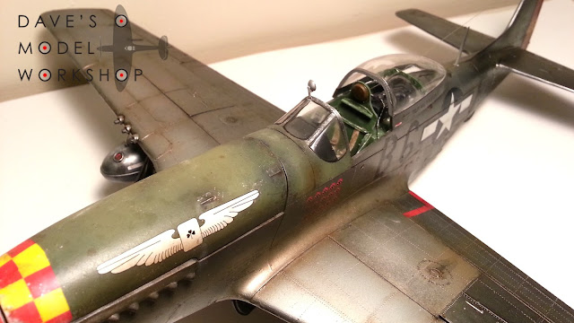 Hasegawa 1/32 scale P-51D Mustang scale model