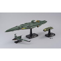 Bandai 1/1000 Great Imperial Garmillas Astrofleet Garmillas Warships Set 4 English Manual & Color Guide