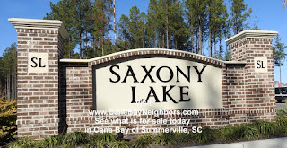 Welcome to Saxony Lake of Cane Bay in Summerville South Carolina