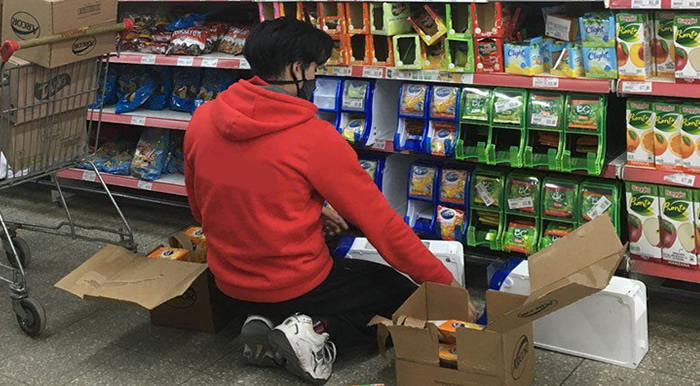 SE BUSCA REPOSITOR/CAJERO PARA SUPERMERCADO