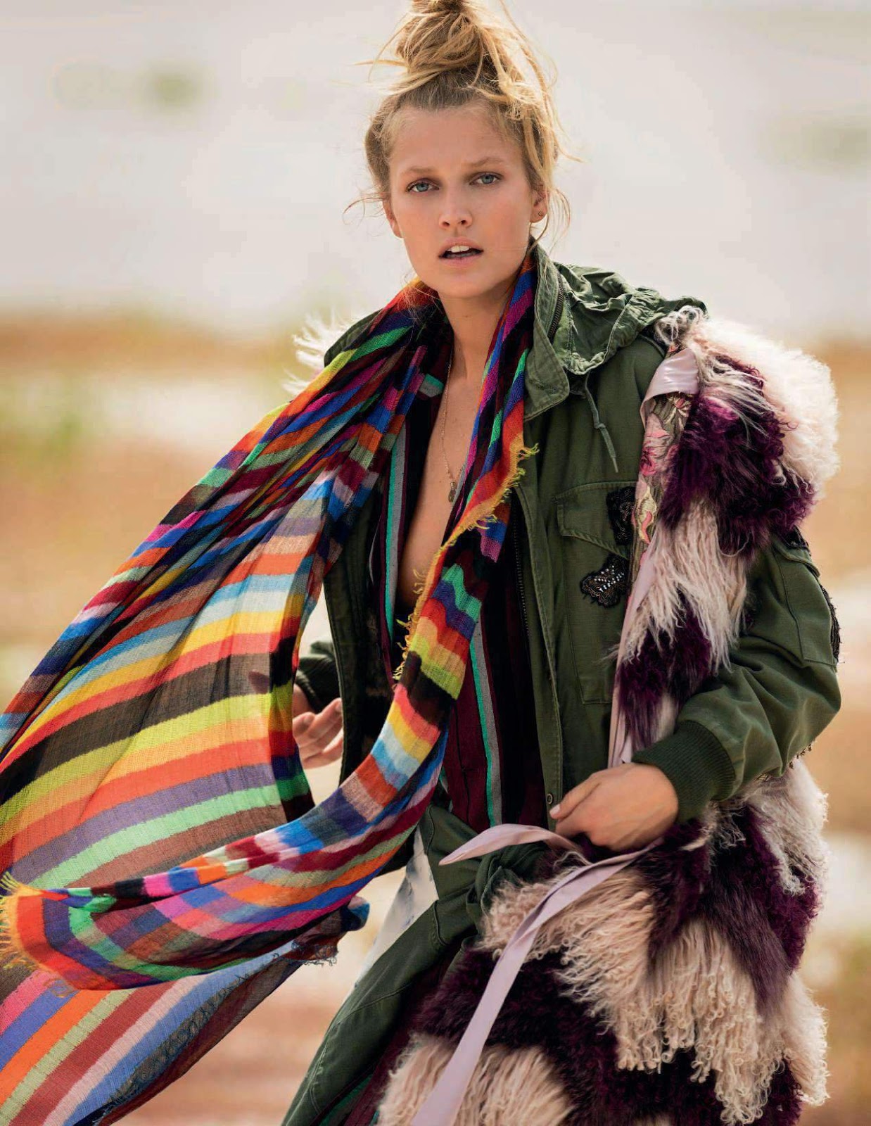 Toni Garrn – Elle Italy Magazine