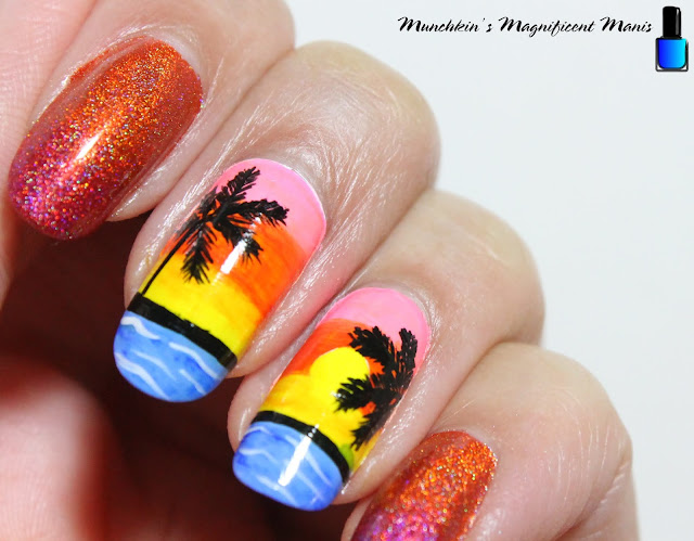 Tropical Nail Design