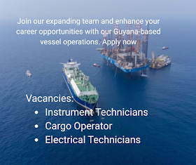 Join our expanding team and enhance your career opportunities with our Guyana-based vessel operations. Apply now