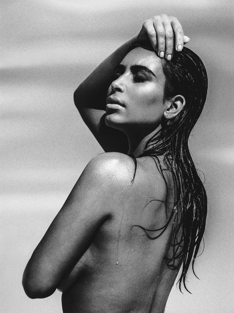 Kim Kardashian topless photo shoot C Magazine September 2015