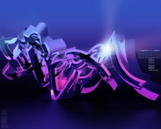 violet 3d graffiti alphabet letters digital styles buble,violet graffiti buble,violet graffiti alphabet