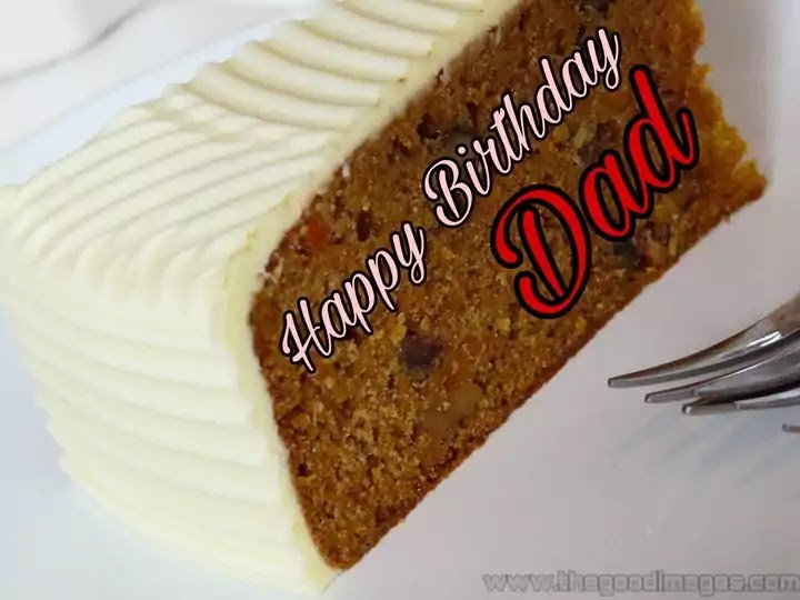 Happy Birthday Dad Cake Image